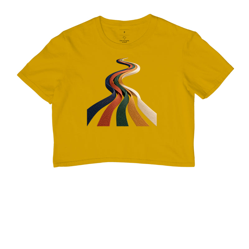 Cropped - Quilômetros Compartilhados, Amarelo