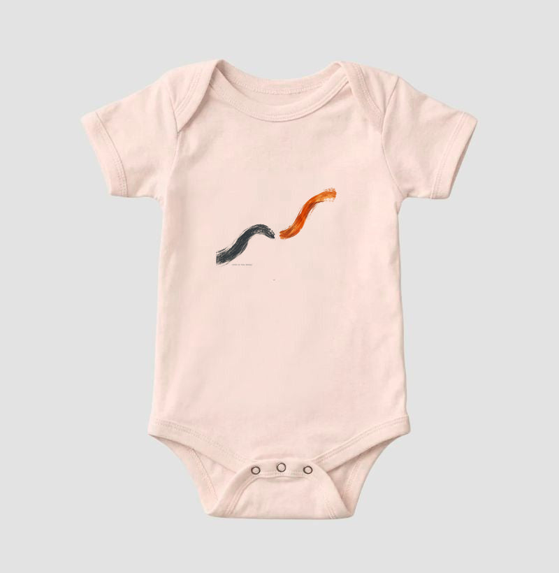 Body Infantil - Voltei a Correr, Rosa Bebê