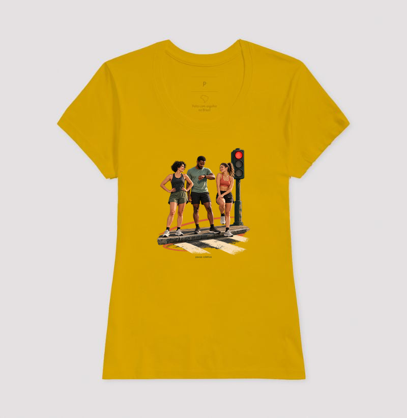 Camiseta Unissex - Semáforo Vermelho