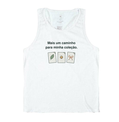 Regata Unissex - Coleção de Caminhos, Branca