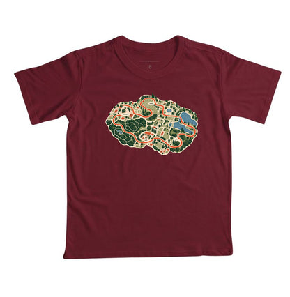 Camiseta Infantil - Mapa do Corre