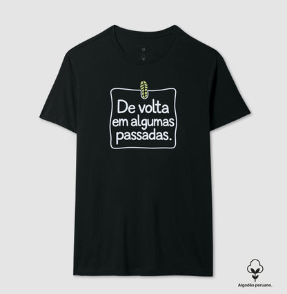 Camiseta Algodão Peruano - Aviso de Saída