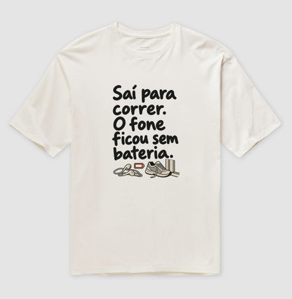 Camiseta Oversized - Fone Sem Carga