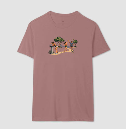 Camiseta Unissex - Primeiro Longão, Masculino, Rosa