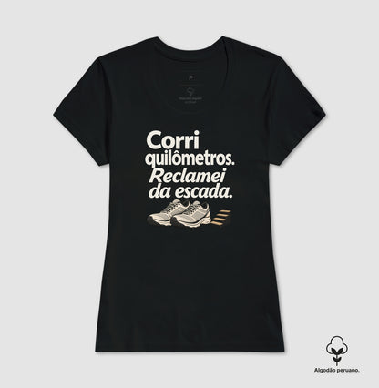 Camiseta Algodão Peruano - Escada Surpresa