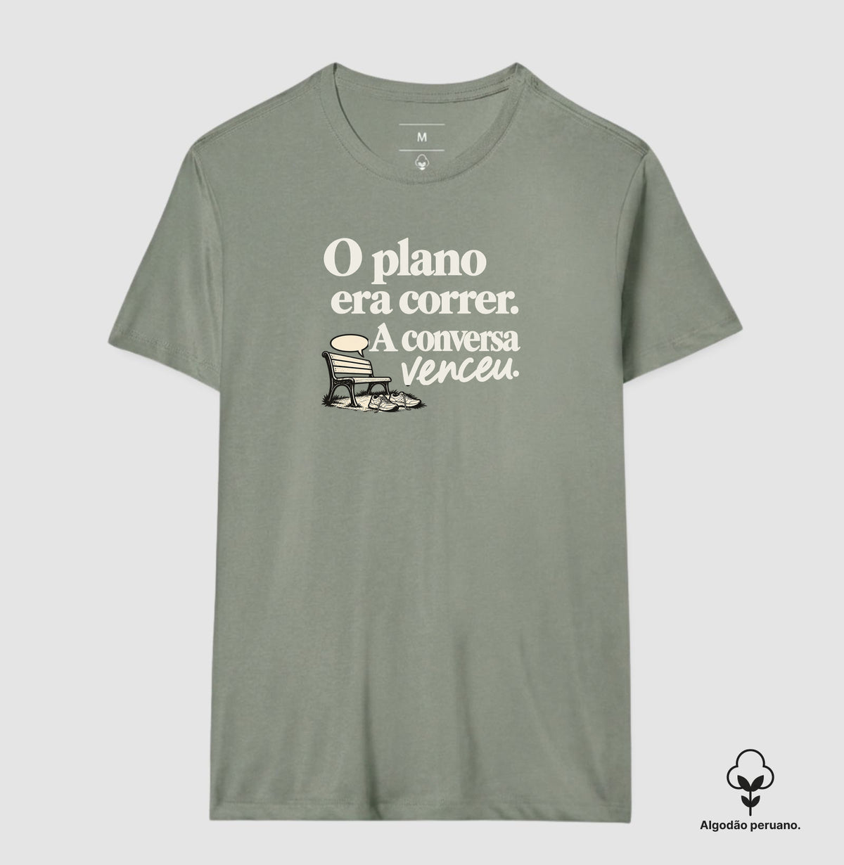Camiseta Algodão Peruano - Planejamento Generoso