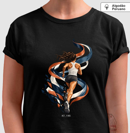 Camiseta Algodão Peruano - Dentro da Maratona