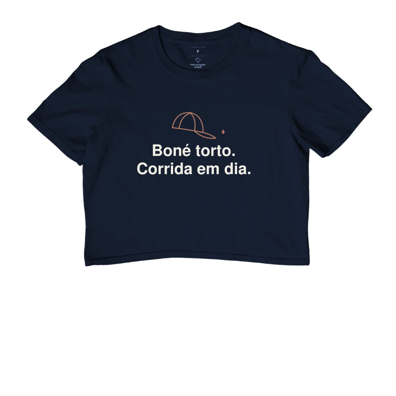 Cropped - Boné Torto, Marinho