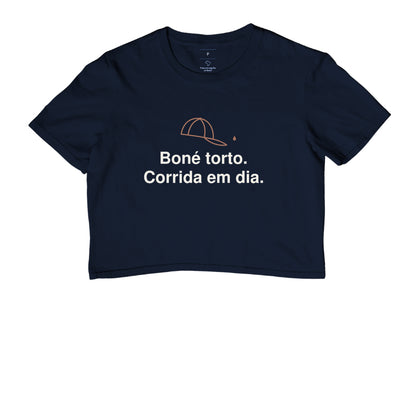 Cropped - Boné Torto, Marinho