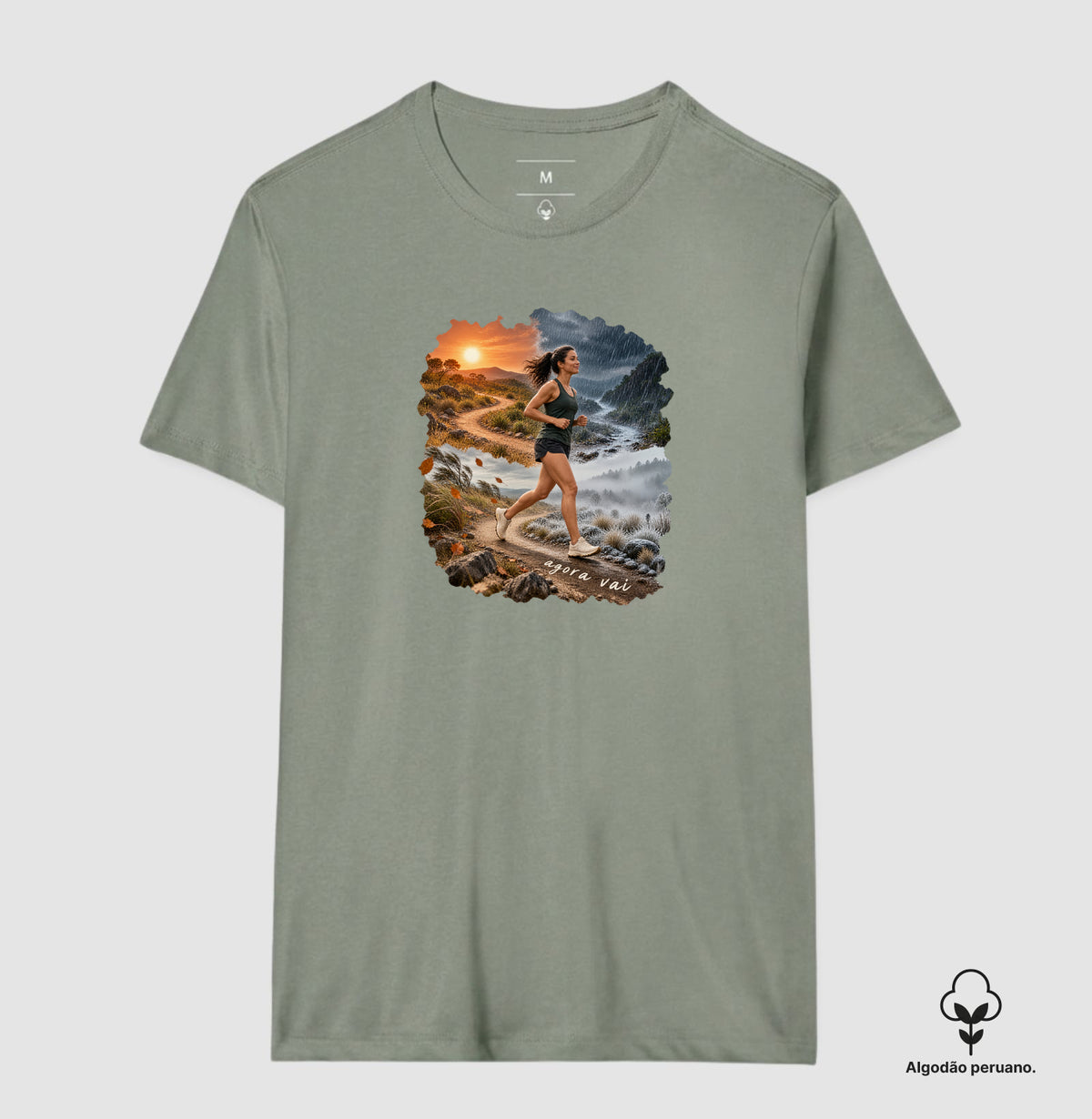 Camiseta Algodão Peruano - Clima Perfeito