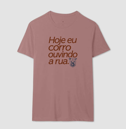 Camiseta Unissex - Música Guardada, Masculino, Rosa