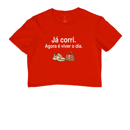 Cropped - Dia Inteiro, Vermelho