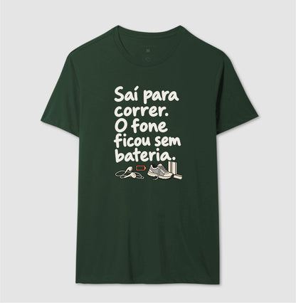 Camiseta Unissex - Fone Sem Carga
