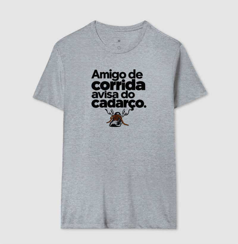 Camiseta Unissex - Cuidado Pequeno, Masculino, Cinza