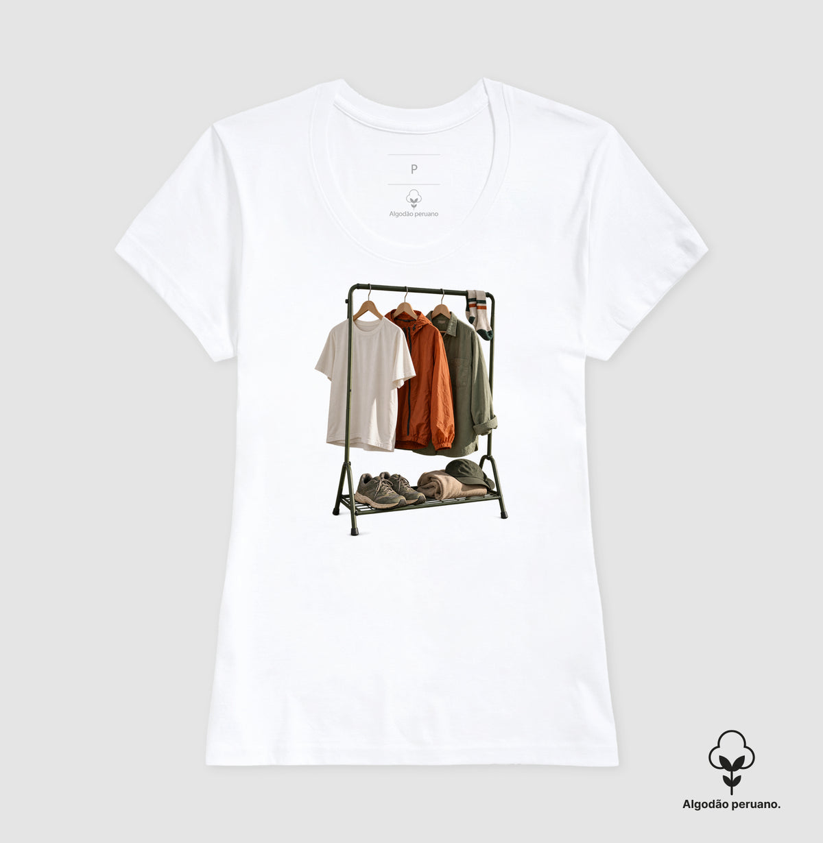 Camiseta Algodão Peruano - Guarda-Roupa Runner