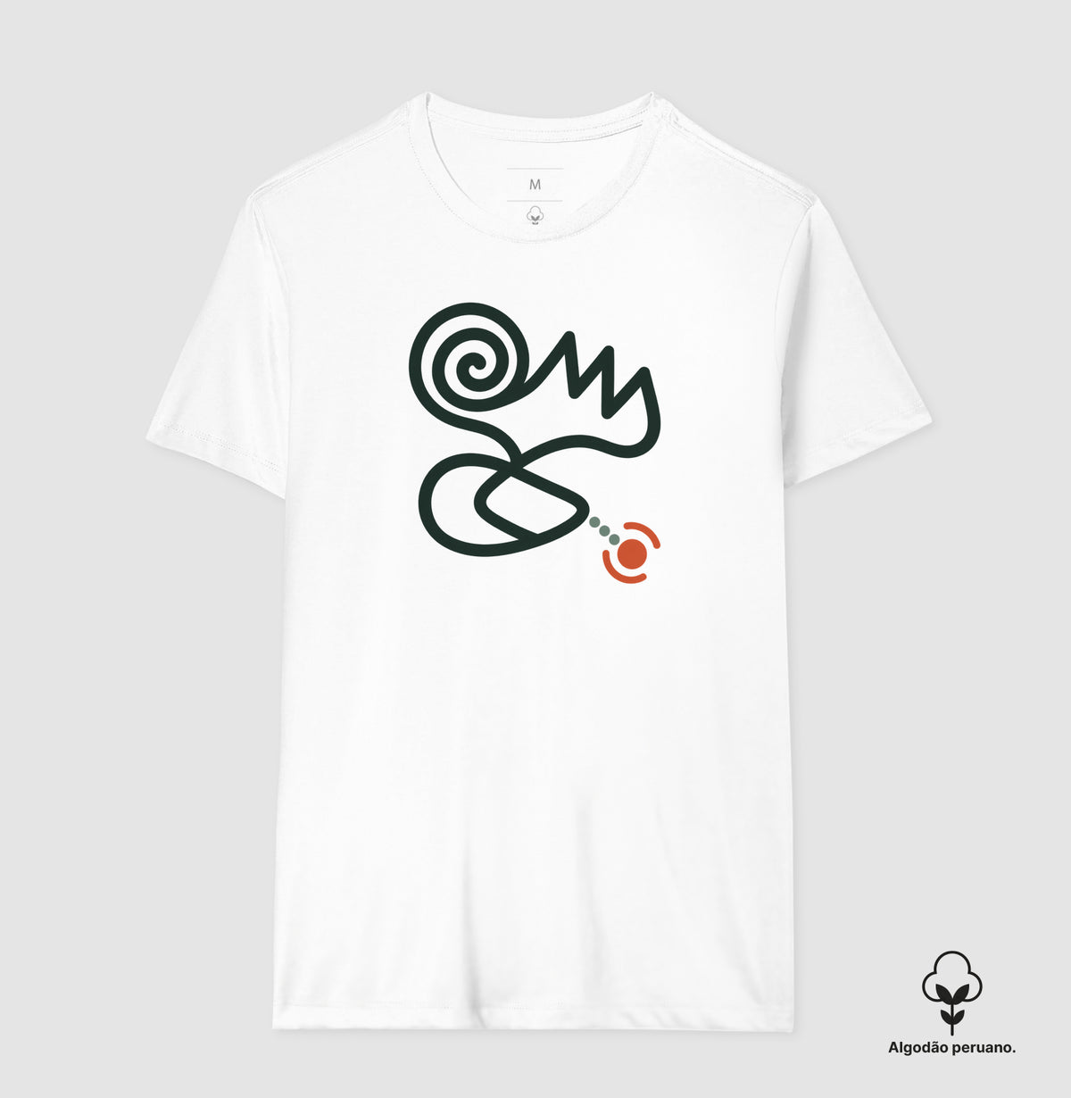 Camiseta Algodão Peruano - GPS em Crise