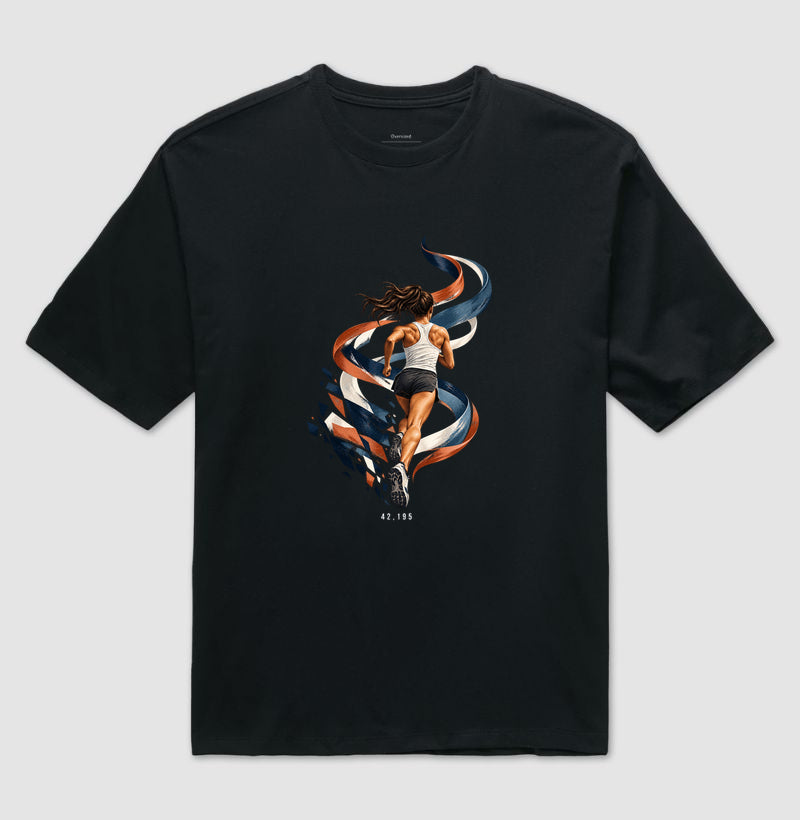Camiseta Oversized - Dentro da Maratona