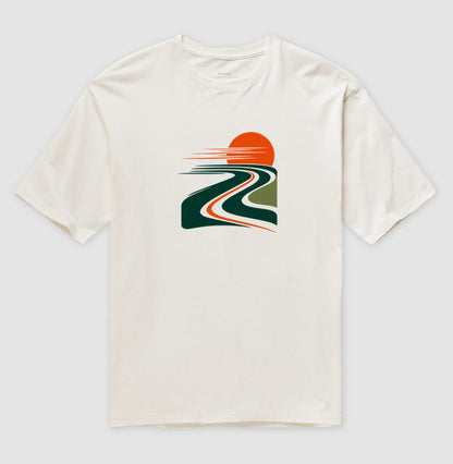Camiseta Oversized - Pulso do Percurso