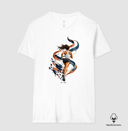 Camiseta Algodão Peruano - Dentro da Maratona