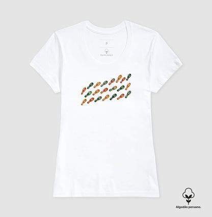Camiseta Algodão Peruano - Passos que Ficaram