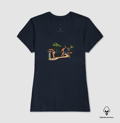 Camiseta Algodão Peruano - Primeiro Longão