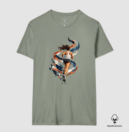 Camiseta Algodão Peruano - Dentro da Maratona