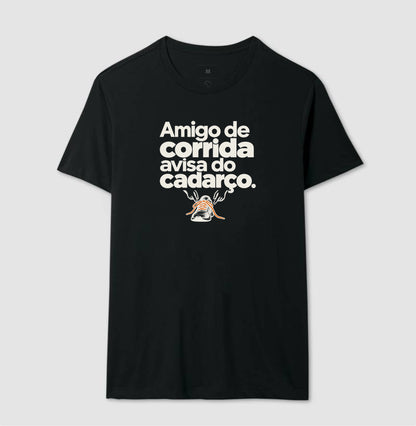 Camiseta Unissex - Cuidado Pequeno, Masculino, Preta