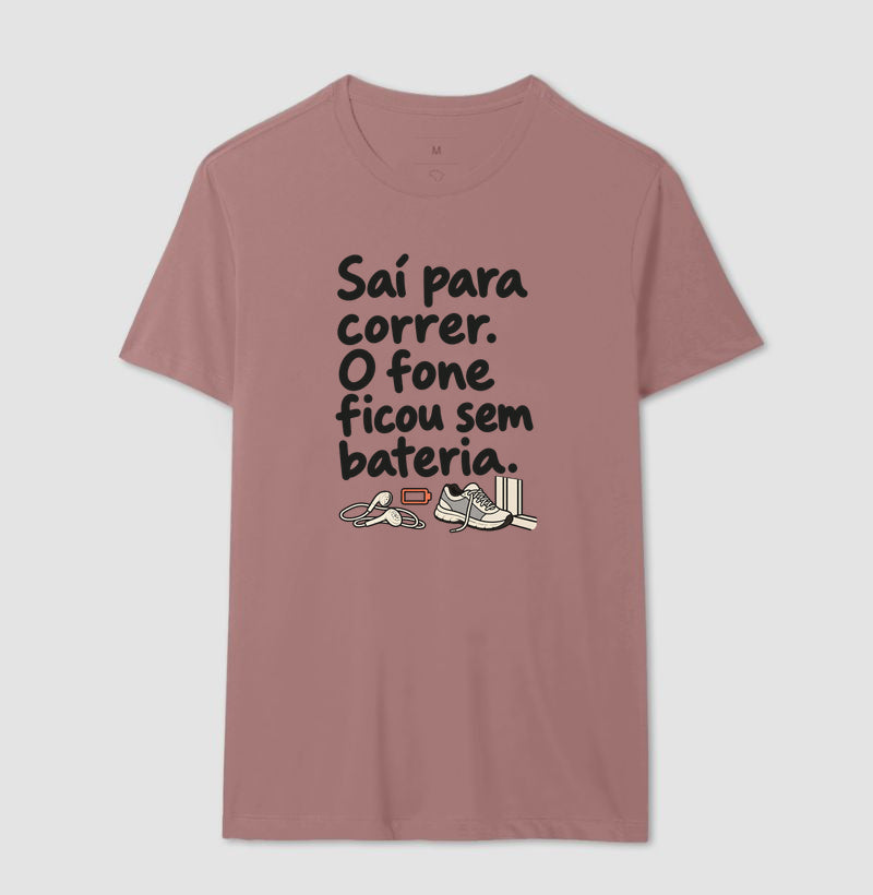 Camiseta Unissex - Fone Sem Carga