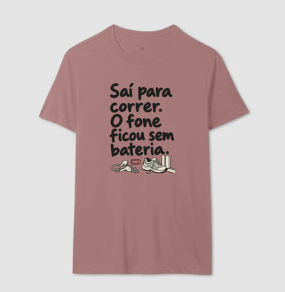 Camiseta Unissex - Fone Sem Carga