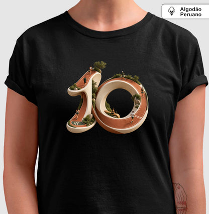 Camiseta Algodão Peruano - Dez Redondo