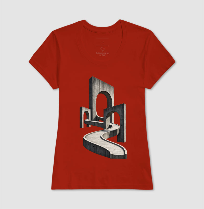 Camiseta Unissex - Horizonte de Concreto