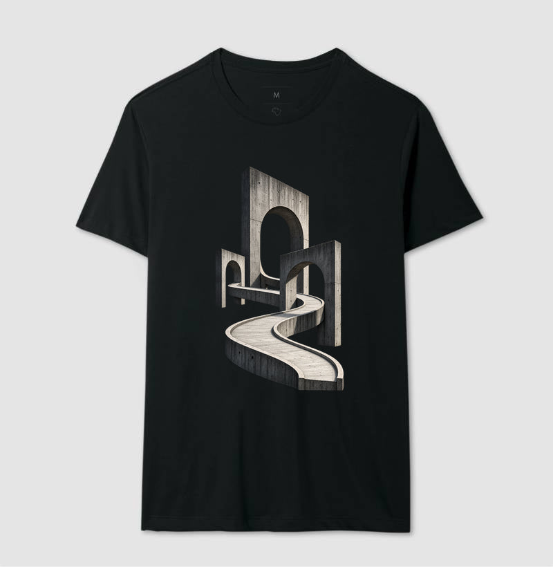 Camiseta Unissex - Horizonte de Concreto