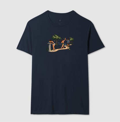 Camiseta Unissex - Primeiro Longão, Masculino, Marinho