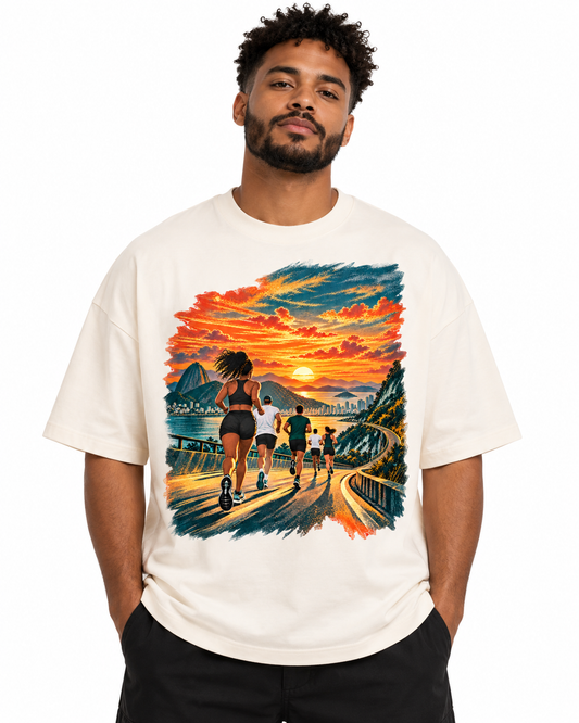 Camiseta Oversized - Última Luz