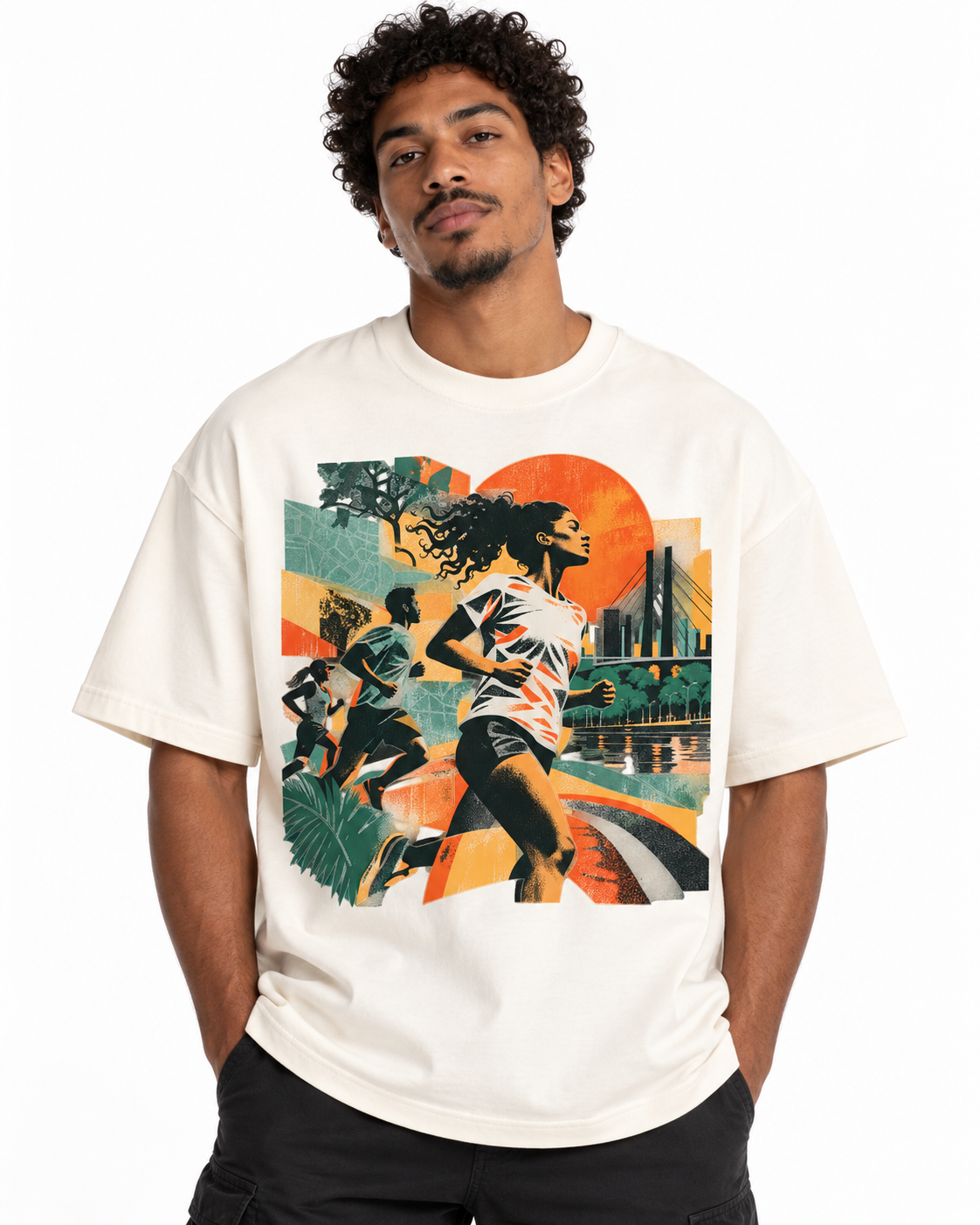 Camiseta Oversized - Primeira luz