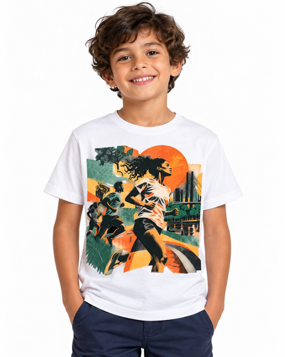 Camiseta infantil - Primeira luz