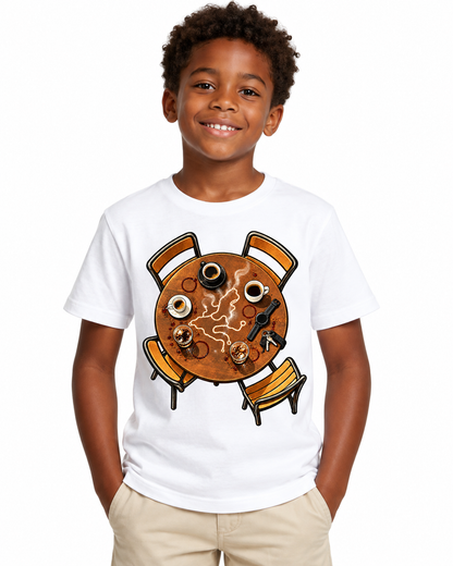 Camiseta Infantil - Café Depois do Corre