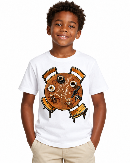 Camiseta Infantil - Café Depois do Corre
