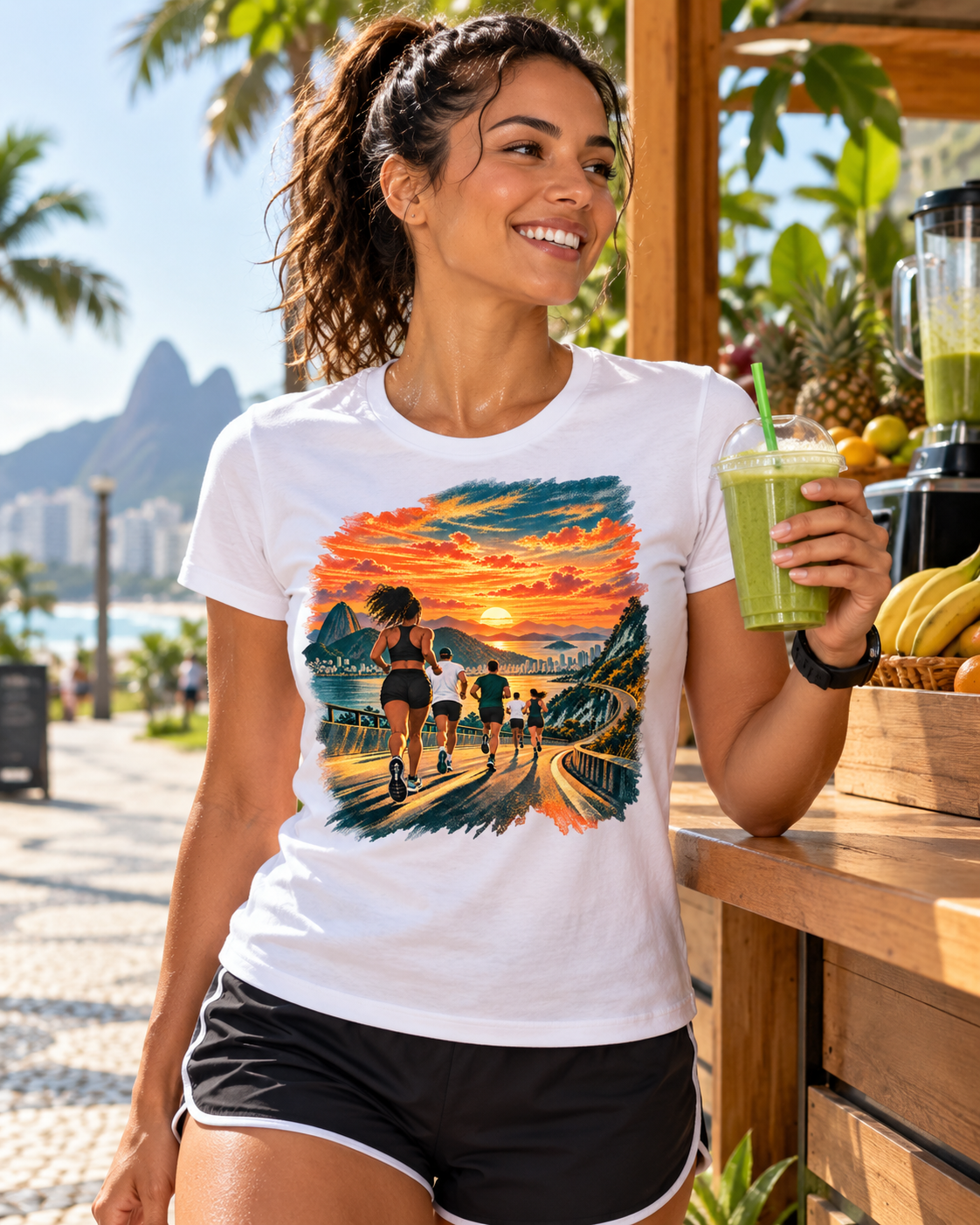Camiseta Algodão Peruano - Última Luz