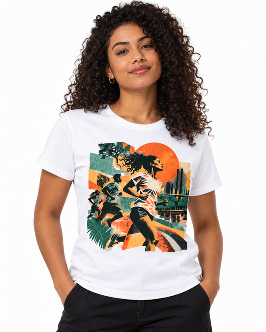 Camiseta Algodão peruano - Primeira luz