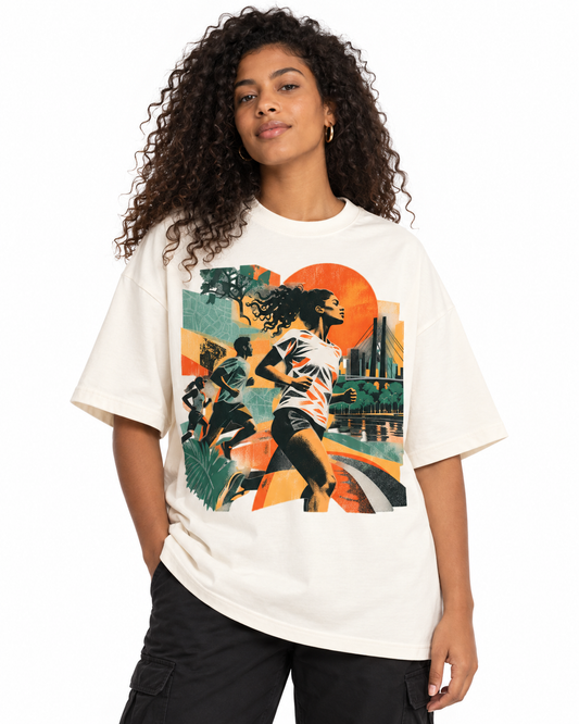 Camiseta Oversized - Primeira luz