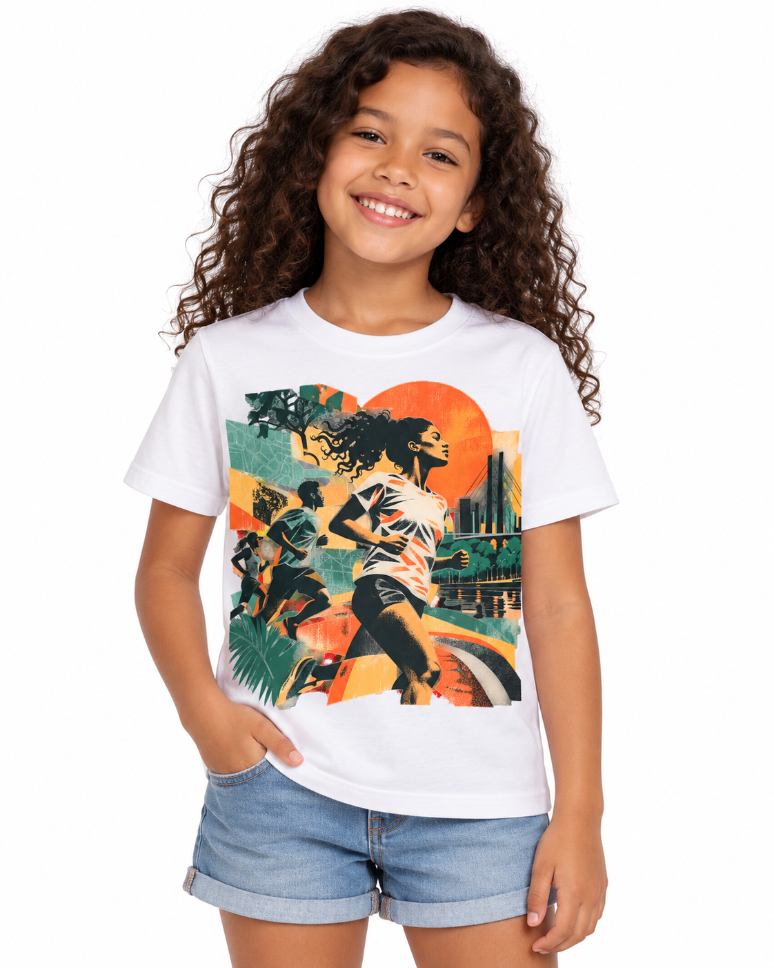 Camiseta infantil - Primeira luz
