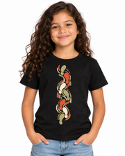 Camiseta infantil - Sistema de passadas