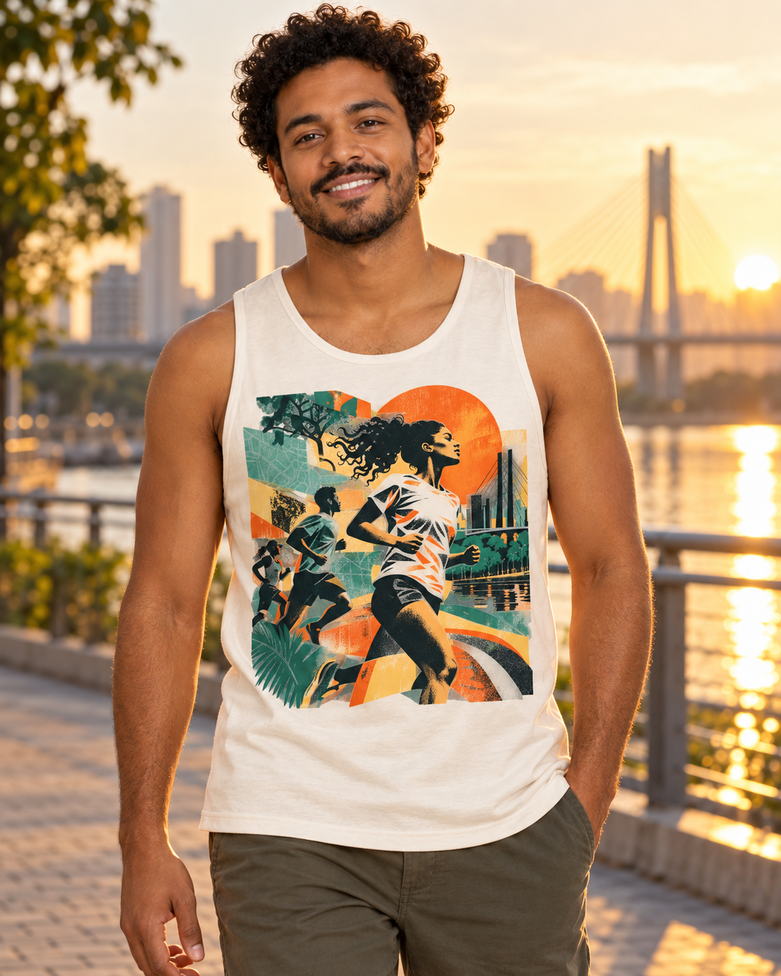 Regata unissex - Primeira luz