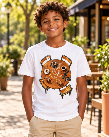 Camiseta Infantil - Café Depois do Corre