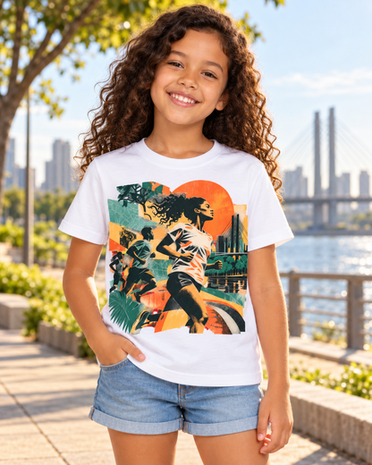 Camiseta infantil - Primeira luz