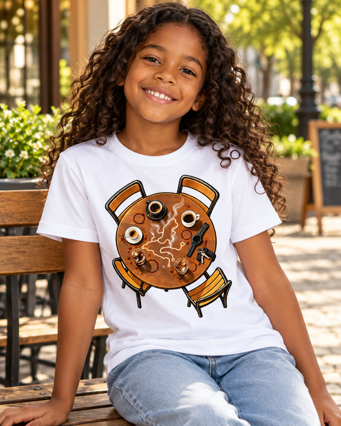 Camiseta Infantil - Café Depois do Corre