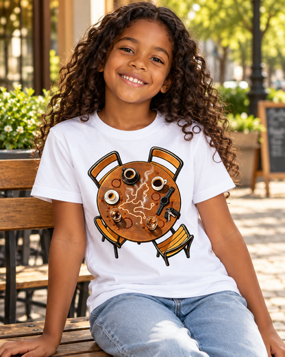 Camiseta Infantil - Café Depois do Corre