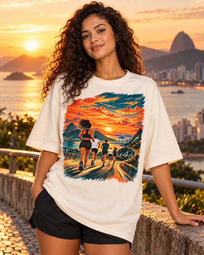 Camiseta Oversized - Última Luz