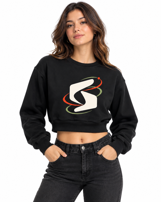 Moletom Cropped - Sinal em Movimento